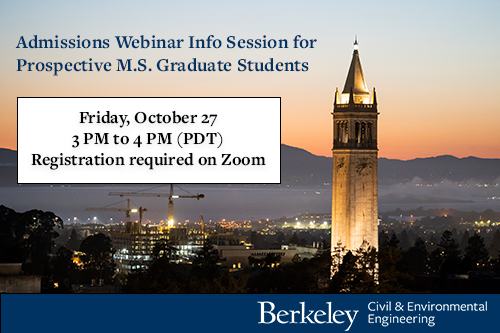 Prospective M.S. graduate students are invited to join us for an exclusive webinar to learn more about our programs, financial aid, and the application process on Friday, October 27.