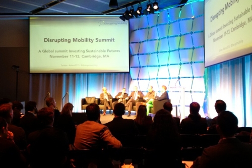 Photo from Disrupting Mobility Summit, Nov. 2015