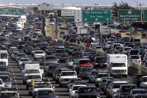 Traffic congestion in San Francisco