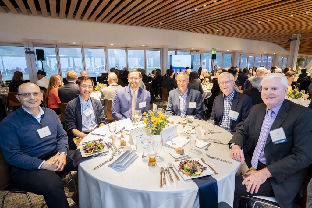 A collection of photos of ADA members and guests from the annual banquet event.   (Photo Credit: Adam Lau/Berkeley Engineering)