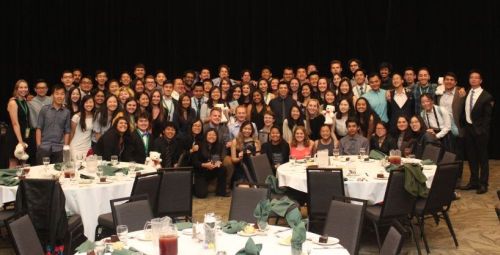 All teams at the 2018 Mid-Pac Awards dinner