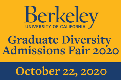 All are welcome to attend the Graduate Diversity Admissions Fair 2020!